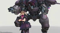 《守望先锋》D.VA新皮肤 猫耳双马尾lo娘萌爆了