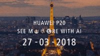 华为确认新旗舰手机名为P20：3月27日于巴黎发布