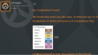 《OW》天梯各分段人数比例 钻石以上仅占14%