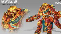 玩家打造“重金”奥丽莎皮肤 舞狮灵感来源于中国