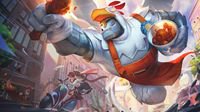 《LOL》新皮肤：巨像变“鸡里奥” 轮子妈甩披萨