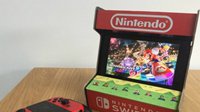 手工达人给Switch做了个壳 将它变成了一台街机