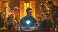 饭制《复联3》“最后的晚餐”海报 钢铁侠成耶稣