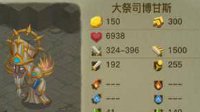 《贪婪洞窟2》大祭司博甘斯属性介绍