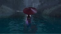 《逆水寒》孤山雨天极致画质地图风景游览实录