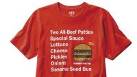 日本麦当劳联合优衣库推出巨无霸50周年纪念衫 穿着吃汉堡可享优惠