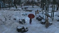 《逆水寒》杭州雪景极致画质地图风景游览实录