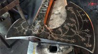 德国铁匠打造《战神》奎爷利维坦战斧 凶刃厚重、花纹繁复