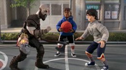 《战神》趣味短片 暴力奎爷把头当篮球