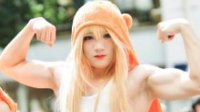 真男人就要找最硬的女友！略微一痛的囧图