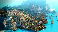 美轮美奂！大神在《我的世界》中造出了《巫师3》巨大城市诺维格瑞