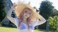 美女COS《FGO》泳装玉藻前 泳池春光令人无限遐想