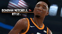 《NBA 2K19》米切尔评分87 “马刺版”德罗赞89
