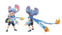 《王者荣耀》李元芳逐浪之夏皮肤技能展示