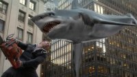 恐怖喜剧《鲨卷风6》首曝预告！恐龙圣殿骑士吓破胆