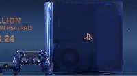 索尼推PS4 Pro 5亿纪念限定版 蓝色半透明机身帅爆