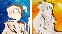 国外艺术家打造动漫3D纸雕 画面精美细节大赞