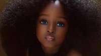 无数外国网友疯狂 尼日利亚5岁女孩被评为全世界最美萝莉