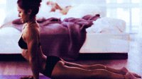拉伸后的身体更柔软 非常灵性的动态图