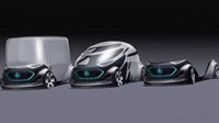 梅赛德斯公布新概念车 无人驾驶可变形未来感十足