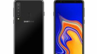三星Galaxy A9 Pro渲染图 后置竖排四颗摄像头亮了