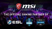 ESL One 2018总决赛 MSI微星科技为官方指定电竞伙伴