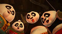 《功夫熊猫》新作动画公开 阿宝收四个熊孩子当徒弟