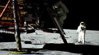 英伟达实时追光技术Demo演示 重现阿波罗11号登月