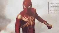 《复联3》蜘蛛侠未采用战衣曝光 胸前的标志更大了