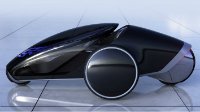 丰田展示科幻FV2概念车：单人座舱无方向盘 操控靠肢体