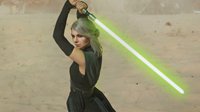 国外美女带来“星战”版希里COS 绝地武士依旧美艳