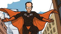 小米官方漫画：林老板变身超人 内裤外穿自带流量