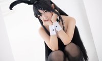 可劲盘她！神仙小姐姐COS兔女郎学姐新片