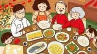 小伙伴们，晒出你的年夜饭吧！