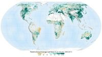 NASA公布新世界地图：比20年前更绿 中国贡献卓著