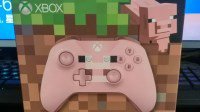 游民网友开箱《我的世界》Xbox手柄 粉红配色少女心