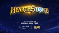 WCG 2019西安第五个赛事项目公布：《炉石传说》