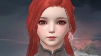 《完美世界手游》红发美女捏脸数据