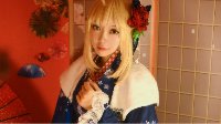 《FGO》阿尔托莉雅新年礼装COS 和服也能这么可爱