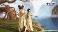 穿《古剑奇谭OL》精美的门派外装奏一曲清夏弦歌