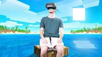 主播在《我的世界VR》生活24小时 奇妙的异世界体验
