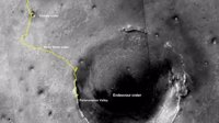 NASA公布机遇号在火星上的最后路线图：辛苦了！