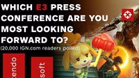 IGN公布“玩家最期待的E3发布会”投票结果 任天堂第一、微软紧跟其后