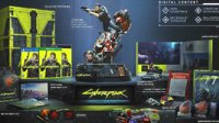 E3：《赛博2077》千元典藏版开箱 男主雕像帅到飞起