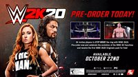 《WWE 2K20》封面巨星公开 10月22日正式发售