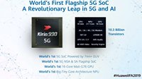 华为麒麟990系列亮相 5G与AI的革命性融合