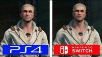 《巫师3》NS和PS4帧数画面对比 战斗流畅帧数稳定