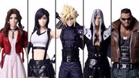 《FF7RE》五大角色手办 蒂法、萨菲罗斯“邪神”脸