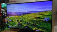 夏普展示新款8K电视 120Hz刷新率、自研ARM芯片