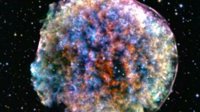 NASA公布超新星遗迹Tycho图像：爆炸造就的极致绚烂